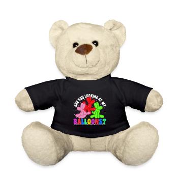 Balloon Twisting Design - Teddy Bear - black - Front