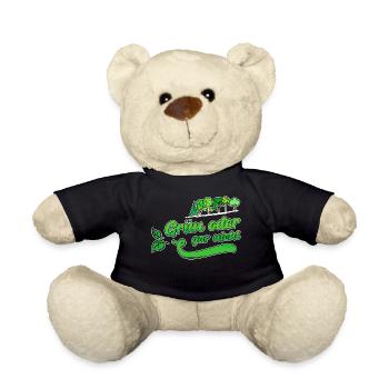 Baum Mutter Natur Umwelt Erde Umweltschutz Planet - Teddy - Schwarz - Vorne