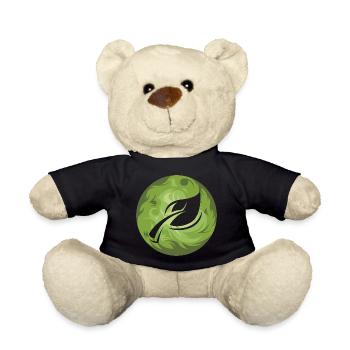 Feuille Nature Conservation Forêt Feuilles Symbole Couleurs - Nounours - noir - Devant