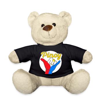 Cooles Pinoy-Design für stolze Pinoys - Teddy - Schwarz - Vorne