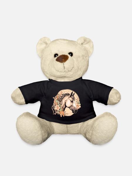 Pferd Boho - Teddy - Schwarz