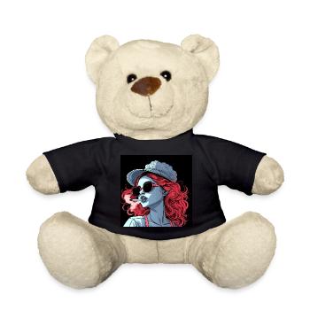 Cool looking Woman - Teddy - Schwarz - Vorne