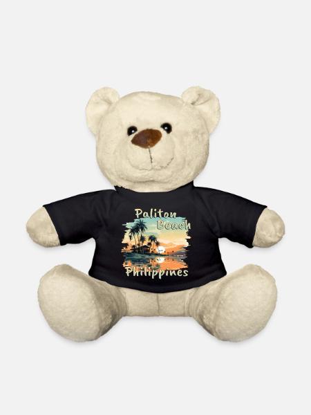 Philippinen Paliton Beach Sonnenuntergang Grunge - Teddy - Schwarz