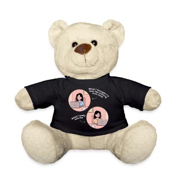 Work Reality Design für stolze Pinoys - Teddy - Schwarz - Vorne