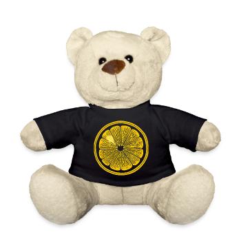 Zitrone für einen Zitronen Liebhaber - Teddy - Schwarz - Vorne