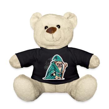 Zauberer - Teddy - Schwarz - Vorne