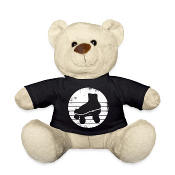 Roller Skates Zeichnung - Teddy - Schwarz - Vorne