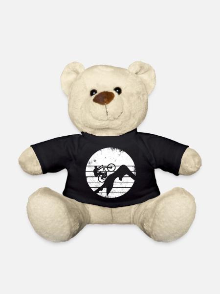 Mountainbiker - Teddy - Schwarz