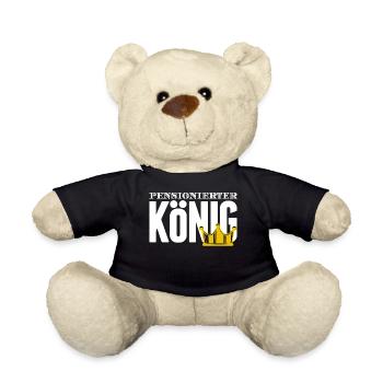 Beruf Senior Job Freiheit Ruhestand Statement - Teddy - Schwarz - Vorne