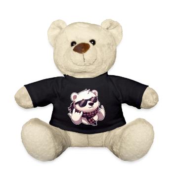 Cooler than your fridge – Polar Bear Edition - Teddy Bear - black - Front