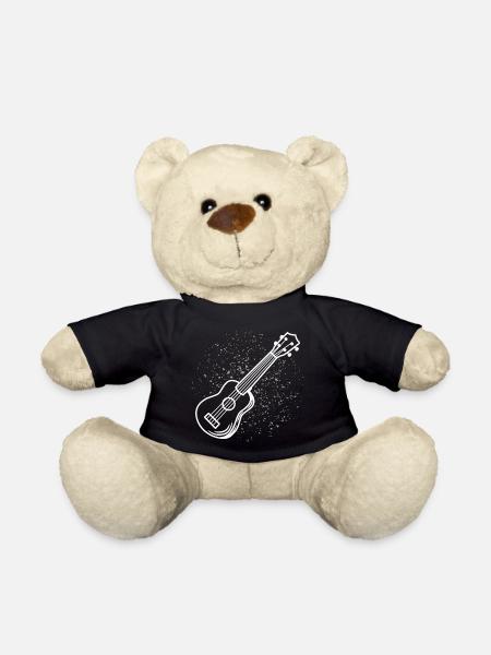 Ukulele Skizze - Teddy - Schwarz