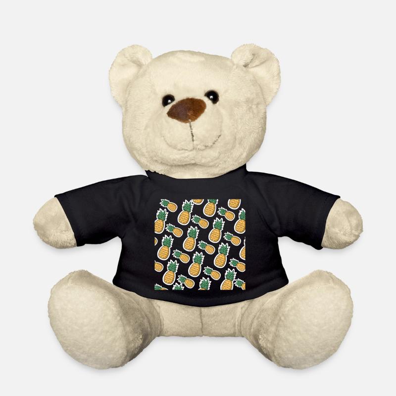 Tasty Pineapple - Teddy Bear - black