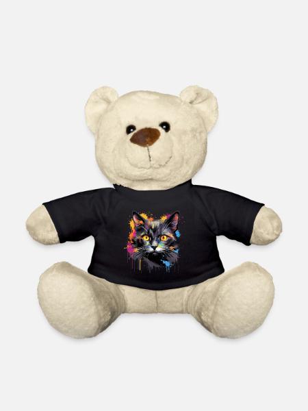 chat noir - Nounours - noir