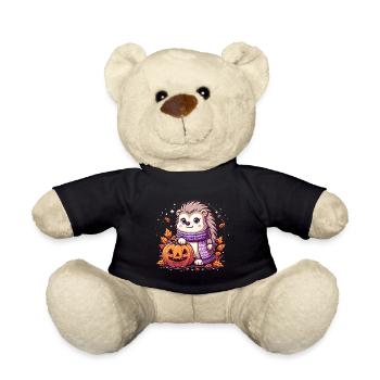 Igel Halloween - Teddy - Schwarz - Vorne