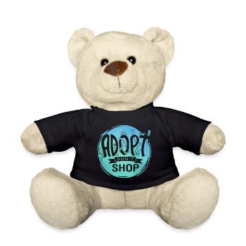 Adopt Don't Shop - Teddy - Schwarz - Vorne