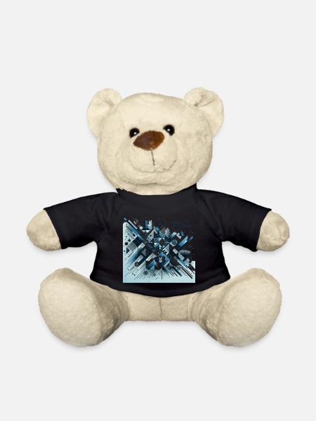 Season's Greetings - Teddy - Schwarz