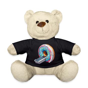 Manip Radio-Scanner MRT-Radiologie Donut der Wahrheit - Teddy - Schwarz - Vorne
