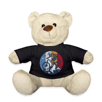 Ridge MTB Circle Graphic - Teddy Bear - black - Front