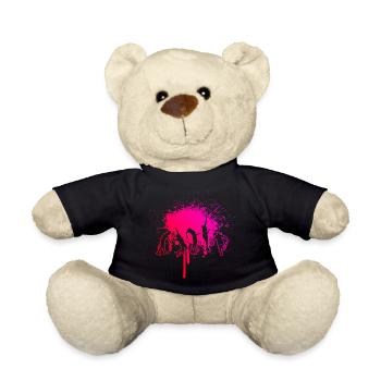 Tennis Herren Tennisspielen Tennisspieler Tennis s - Teddy - Schwarz - Vorne