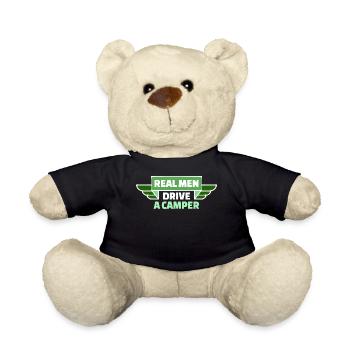 Camper Statement Camping Wanderer Wanderlust - Teddy - Schwarz - Vorne