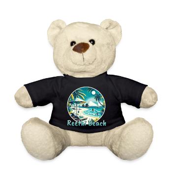 Reethi Beach Maldives Sunset - Teddy Bear - black - Front