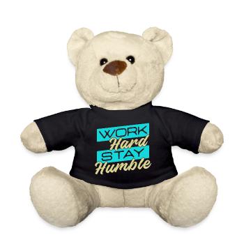 Employee Job Work Career Worker Profession - Teddy Bear - black - Front