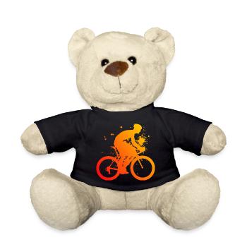 Hommes Femmes Cyclisme sur route Cyclistes sur route - Nounours - noir - Devant