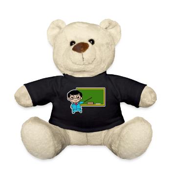 Teacher Job Employee Success Supervisor Work - Teddy Bear - black - Front