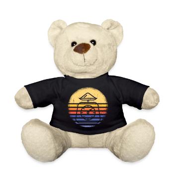 Baker Retro Sunset Baking - Teddy Bear - black - Front