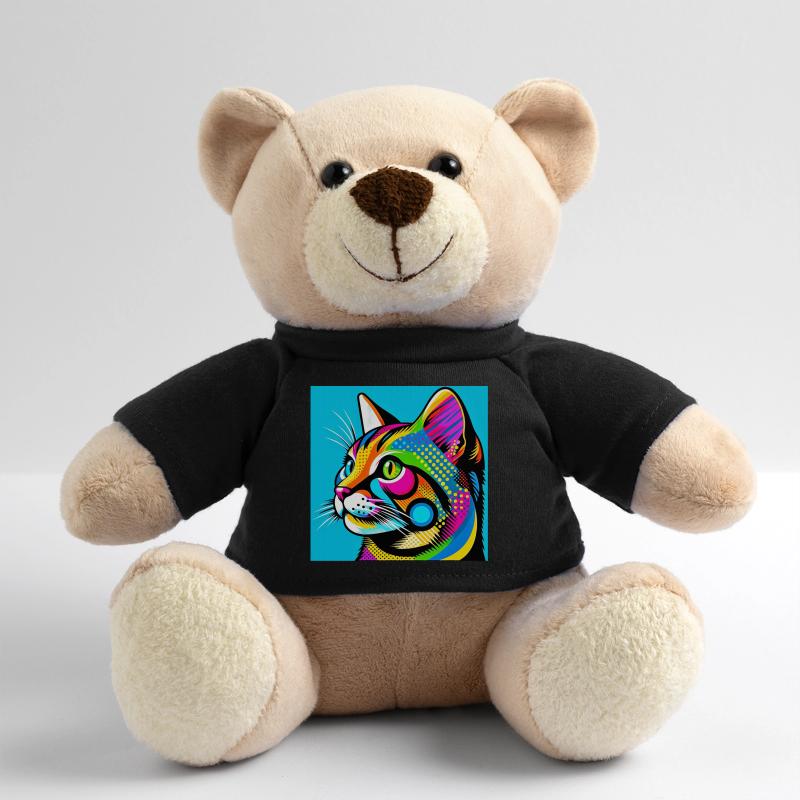 Katze Pop Art Teddy