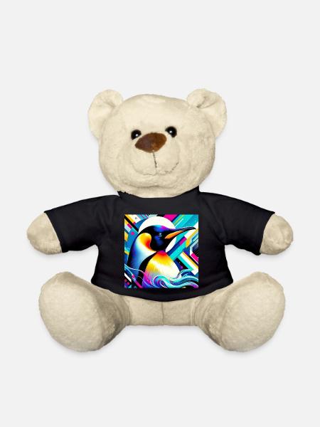 Pinguin - Teddy - Schwarz