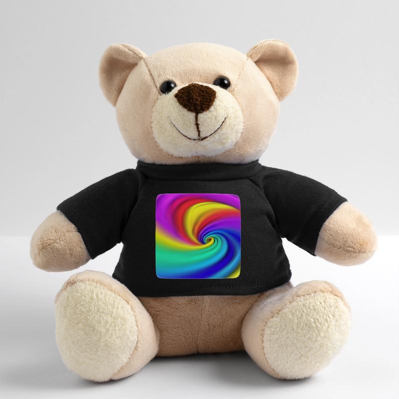 Regenbogenwirbel Farbenspiel Teddy