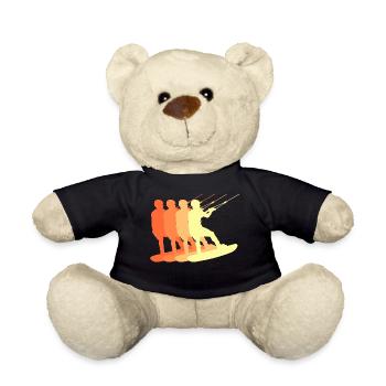 Stunt Wave Ski nautique Wakeboard Surf - Nounours - noir - Devant