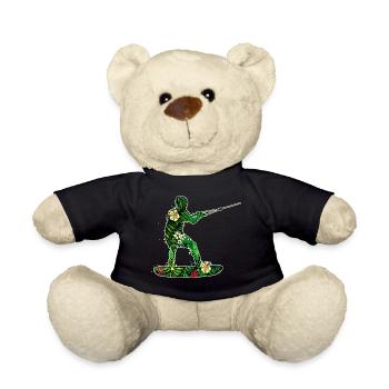 Surf, Sports nautiques, Wakeboard, Planche de surf, Ski nautique - Nounours - noir - Devant