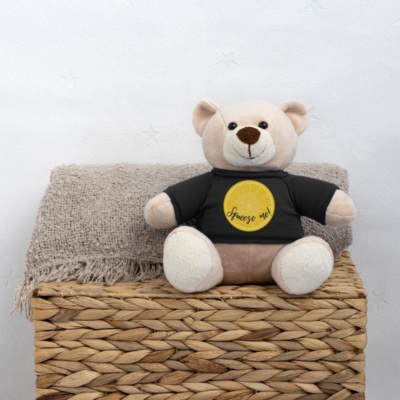 Squeeze Me | Lemon, funny sayings Teddy Bear