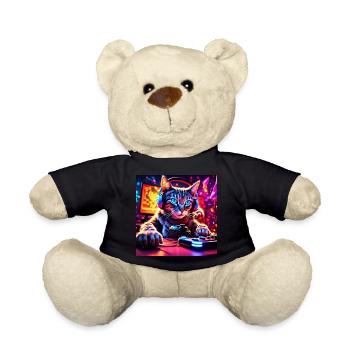 Cat Gaming Gaming - Teddy Bear - black - Front