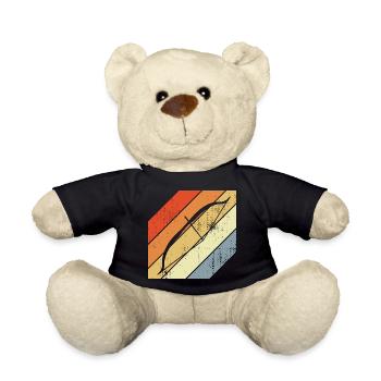 Retro Bogensport - Teddy - Schwarz - Vorne