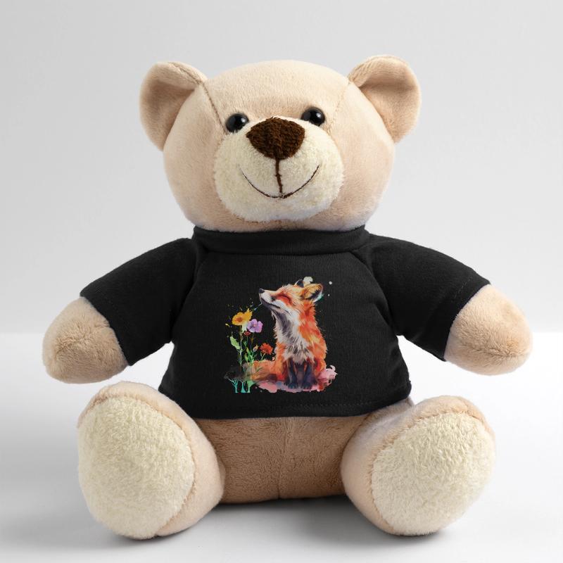 Aquarell Fuchs, Fuchs Teddy