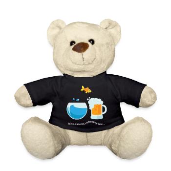 Goldfisch (Er-kann-sich-verbessern-Edition) - Teddy - Schwarz - Vorne