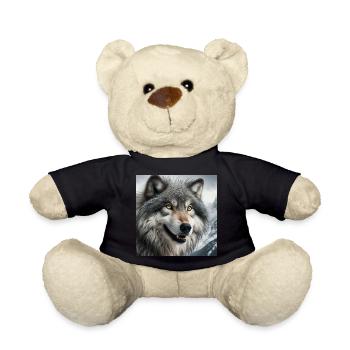 Wolf - Teddy - Schwarz - Vorne