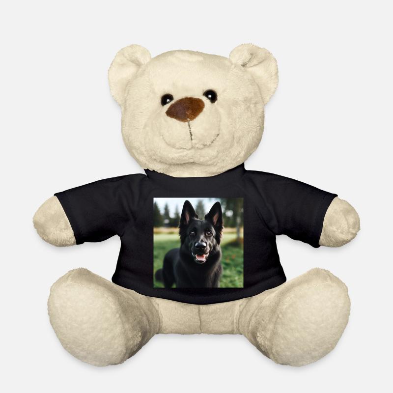 Schwarzer Deutscher Schäferhund - Teddy - Schwarz