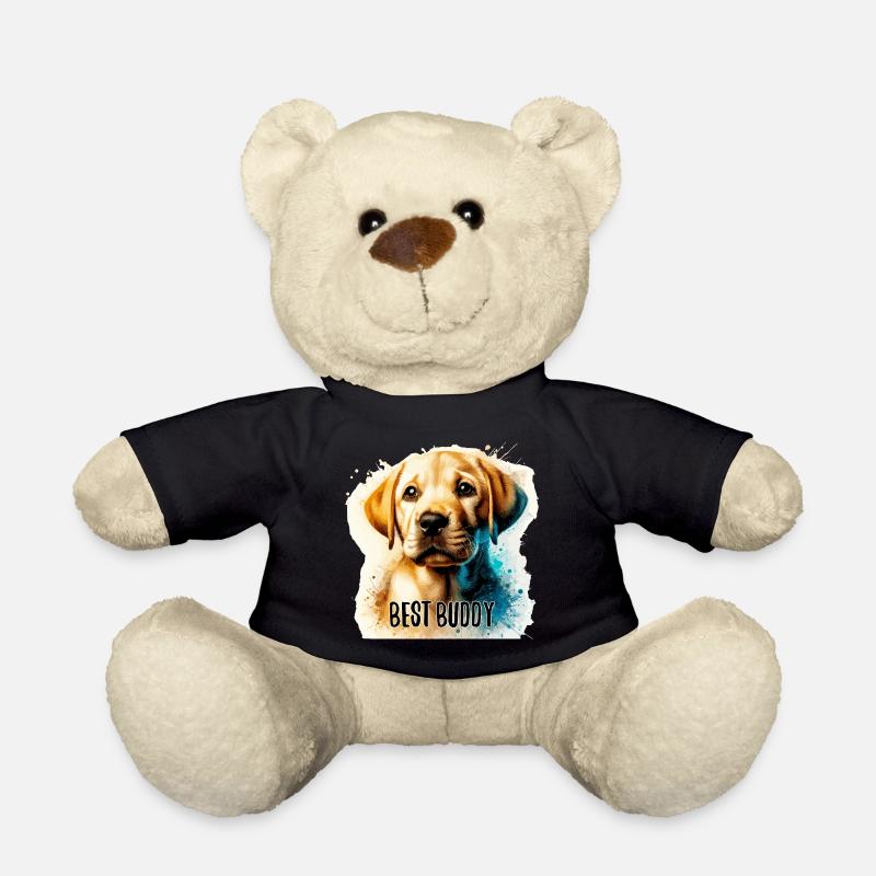 Labrador Retriever Welpe süß Bester Kumpel - Teddy - Schwarz
