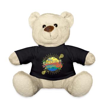Latin Tropical Beach Summer Waves Sunny Vacation - Teddy - Schwarz - Vorne