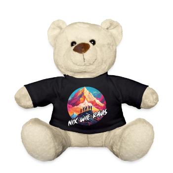 Nix wie raus mit der Familie auf die Berge - Teddy - Schwarz - Vorne