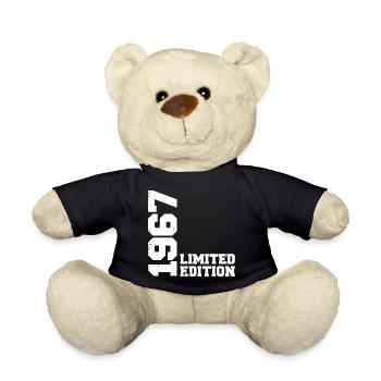 Cadeau Anniversaire Millésime 1967 Classique 1967 - Nounours - noir - Devant