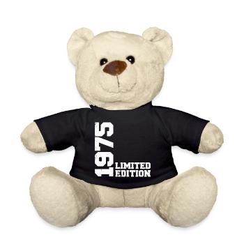 Cadeau Anniversaire Millésime 1975 Classique 1975 - Nounours - noir - Devant