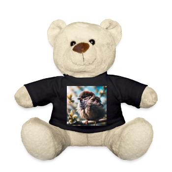 Sparrow - Teddy Bear - black - Front