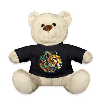 Cheetah - Teddy Bear - black - Front