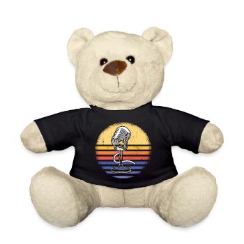 Singer Retro Sunset Singing - Teddy - Schwarz - Vorne