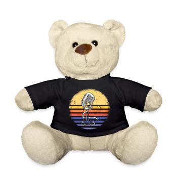 Singer Retro Sunset Karaoke - Teddy - Schwarz - Vorne